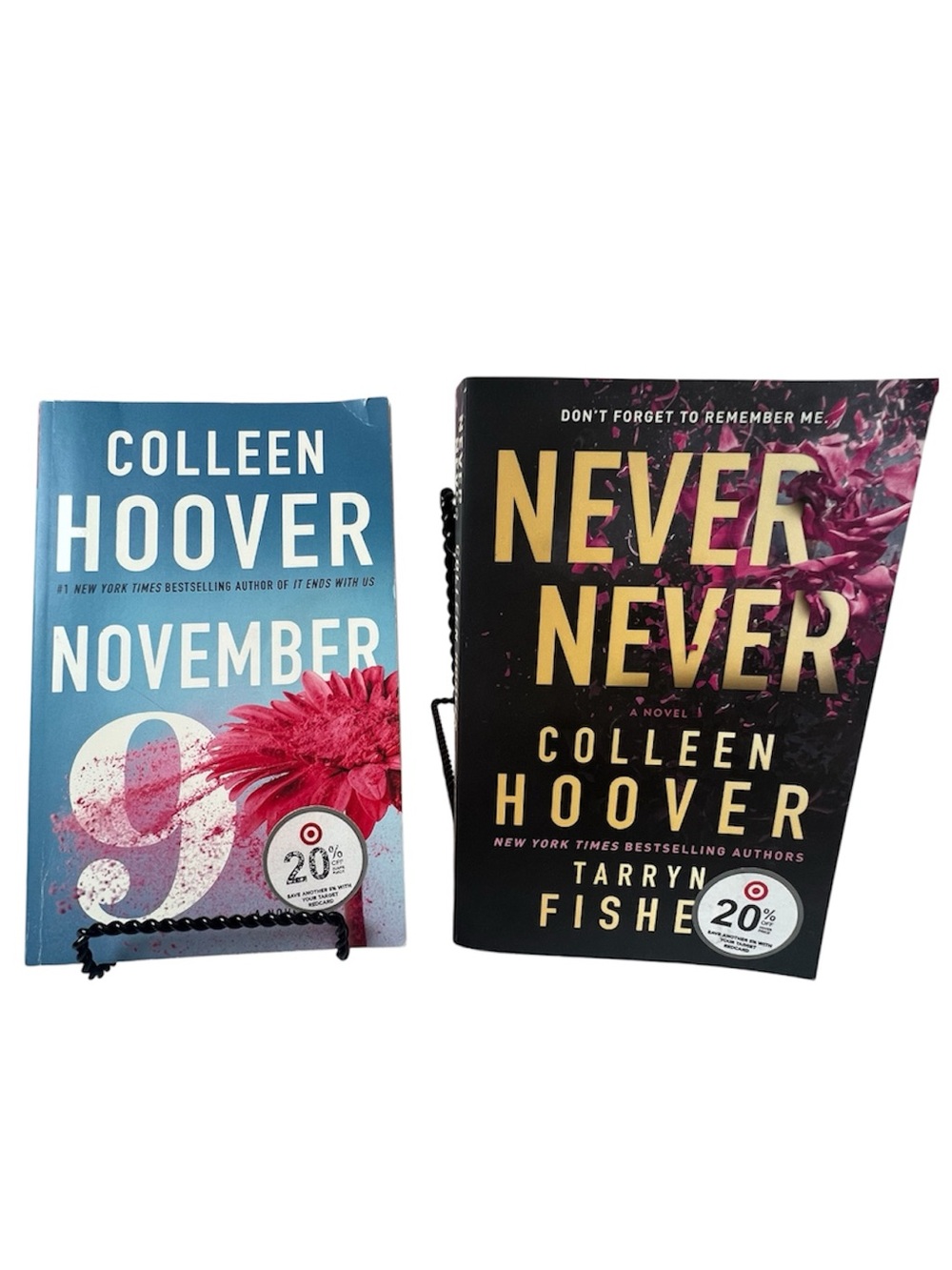 Two Colleen Hoover (New York Bestselling Author) Novels—November 9 & Never Never